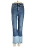 Ann Taylor LOFT Color Block Blue Jeans Size 25 waist - photo 1