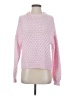 A New Day Hearts Pink Pullover Sweater Size S - photo 1