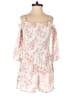 Unbranded 100% Viscose Floral Ivory Romper Size S - photo 1