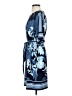 Studio One Print Blue Casual Dress Size S - photo 5