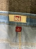 L.e.i. Color Block Blue Jeans Size 11 - photo 7