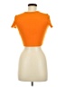 Zara Orange Short Sleeve Top Size S - photo 2