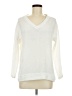 Dylan 100% Polyester White Pullover Sweater Size XS - photo 1