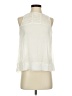 Banana Republic 100% Polyester Ivory White Sleeveless Blouse Size XXS - photo 1