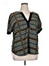 Cato 100% Polyester Teal Short Sleeve Blouse Size 18 - 20 Plus - photo 1