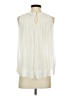 Banana Republic 100% Polyester Ivory White Sleeveless Blouse Size XXS - photo 2