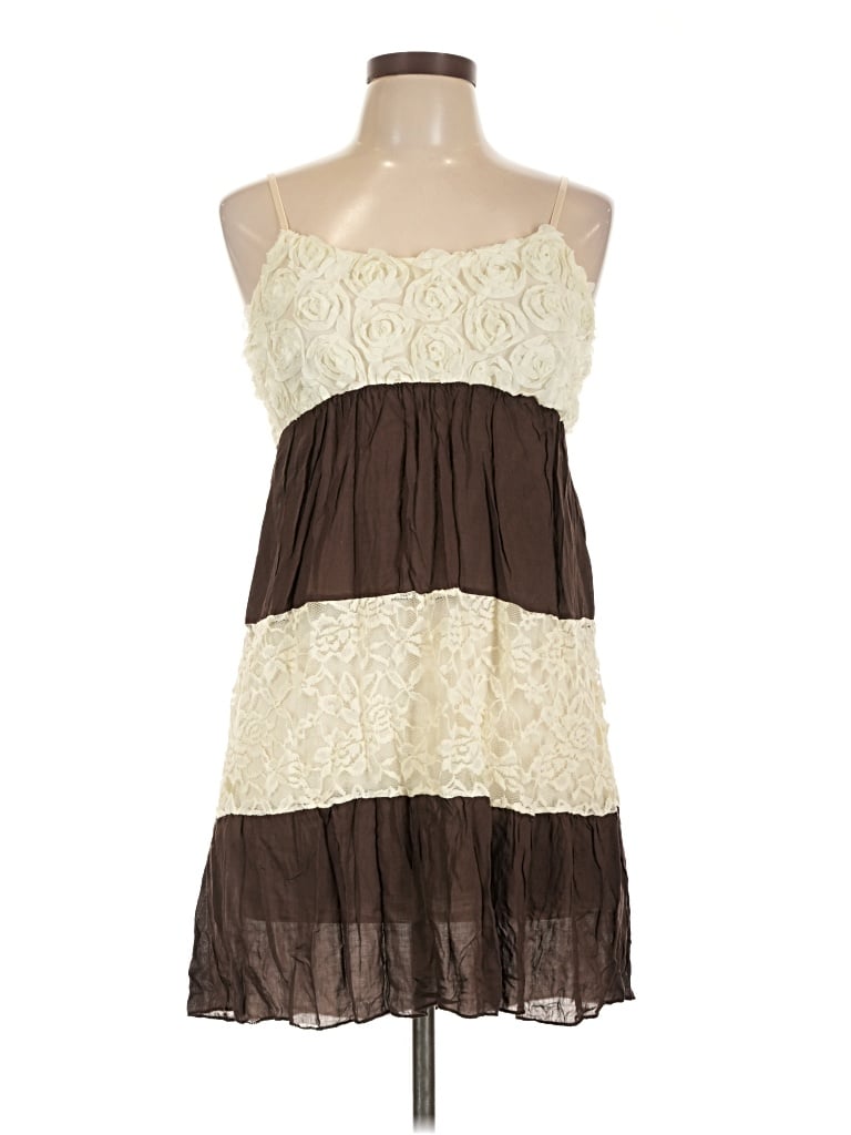 Pre-owned Second Skin Cocktail Dress In White