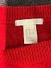 H&M Animal Print Red Pullover Sweater Size M - photo 7