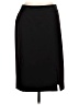 DKNY Solid Black Casual Skirt Size 10 - photo 1