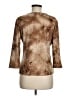 Only Nine Brown Tan 3/4 Sleeve Blouse Size L (estimated) - photo 2