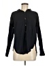 Splendid Black Long Sleeve Button-Down Shirt Size M - photo 1
