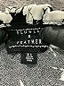 Flower & Feather Black Short Sleeve Blouse Size XL - photo 7