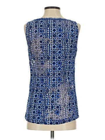 Tory Burch Sleeveless Silk Top (view 2)