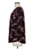 Beacon Burgundy 3/4 Sleeve Blouse Size M - photo 5