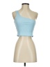 Shein 100% Polyester Blue Tank Top Size 4 - photo 1