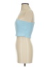 Shein 100% Polyester Blue Tank Top Size 4 - photo 5