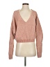 Double Zero 100% Polyester Pink Pullover Sweater Size S - photo 1