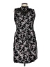 Alison Andrews 100% Polyester Floral Black Casual Dress Size L - photo 1