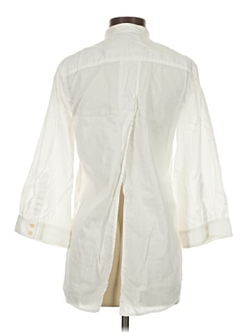 BCBGMAXAZRIA 3/4 Sleeve Button-Down Shirt (view 2)