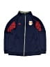 Adidas 100% Polyester Blue Track Jacket Size 7 - photo 1