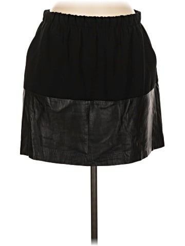 Vince. Faux Leather Skirt (view 1)