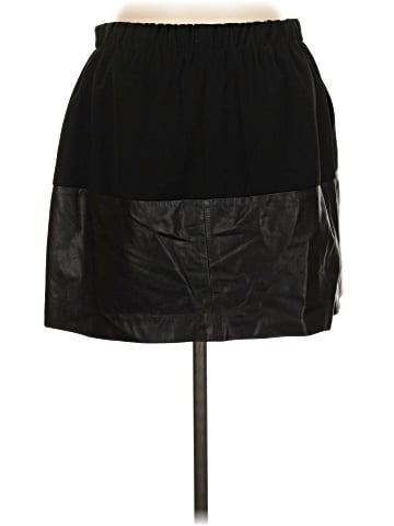 Vince. Faux Leather Skirt (view 2)