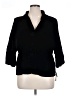 NY Collection Black Blazer Size 1X - photo 1