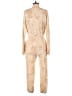 Whiteroom + Cactus Tie-dye Tan Jumpsuit Size M - photo 2