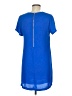 decker 100% Polyester Blue Casual Dress Size M - photo 2