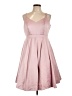 Torrid 100% Polyester Pink Cocktail Dress Size 10 - photo 1