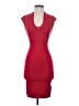 Glare Solid Red Cocktail Dress Size S - photo 1