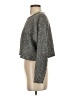 Topshop Metallic Gray Pullover Sweater Size 2 - photo 5