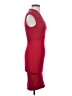 Glare Solid Red Cocktail Dress Size S - photo 4