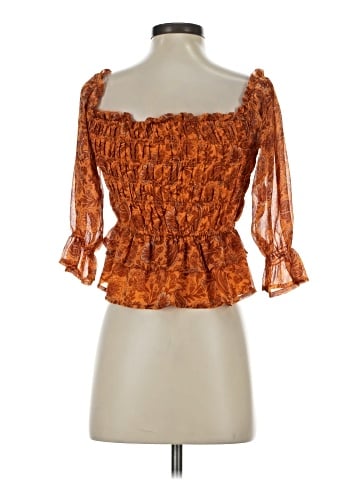 Patrons of Peace 3/4 Sleeve Blouse (view 2)