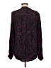 Equipment Purple Long Sleeve Blouse Size M - photo 2