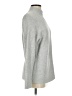 August 1 Eight Metallic Silver Turtleneck Sweater Size XS - photo 4