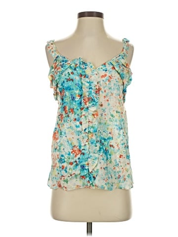 Nanette Lepore Sleeveless Silk Top (view 1)