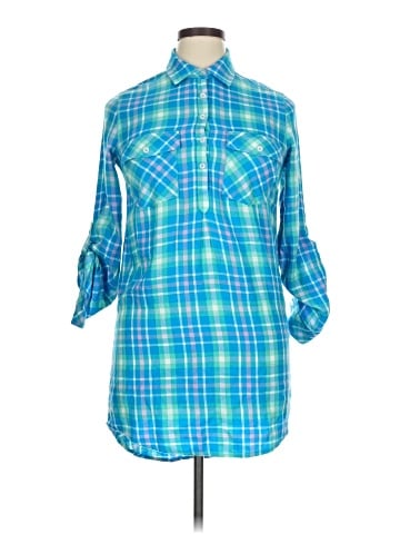 Billy T 3/4 Sleeve Button-Down Shirt (view 1)