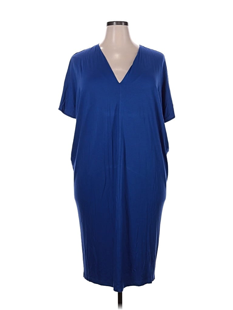Universal Standard Casual Dress In Blue