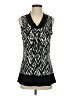 Carole Little Black Sleeveless Blouse Size S - photo 1