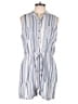 Kelly Renee Stripes Blue Romper Size L - photo 1