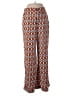 Sanctuary Print Orange Casual Pants Size M - photo 1