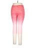 Musa Color Block Pink Yoga Pants Size XL - photo 2