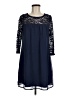 Miami 100% Polyester Blue Casual Dress Size M - photo 1