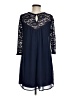 Miami 100% Polyester Blue Casual Dress Size M - photo 2