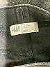 H&M Chevron-herringbone Black Jeans Size 8 - photo 3
