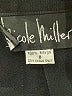 Nicole Miller 100% Rayon Solid Black Formal Skirt Size 8 - photo 4