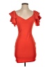 Assorted Brands Orange Cocktail Dress Size S - photo 1