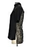 BCBGeneration 100% Polyester Black Short Sleeve Turtleneck Size XXS - photo 5