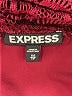 Express 100% Polyester Hearts Burgundy Cocktail Dress Size XS - photo 7